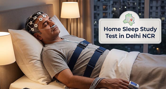Sleep Study Test at Home Delhi NCR