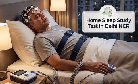 SLEEP STUDY TEST at Home in Delhi NCR